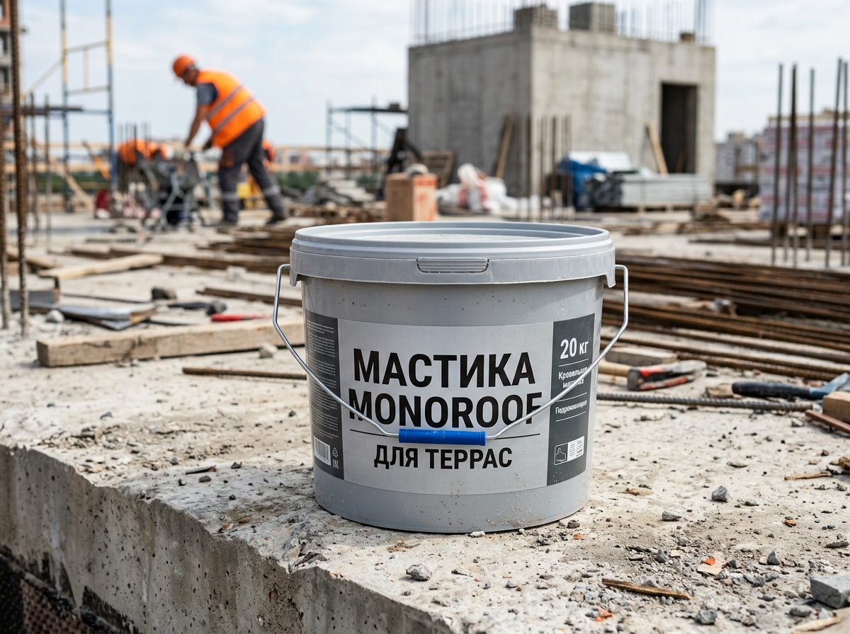 Мастика MONOROOF для террас