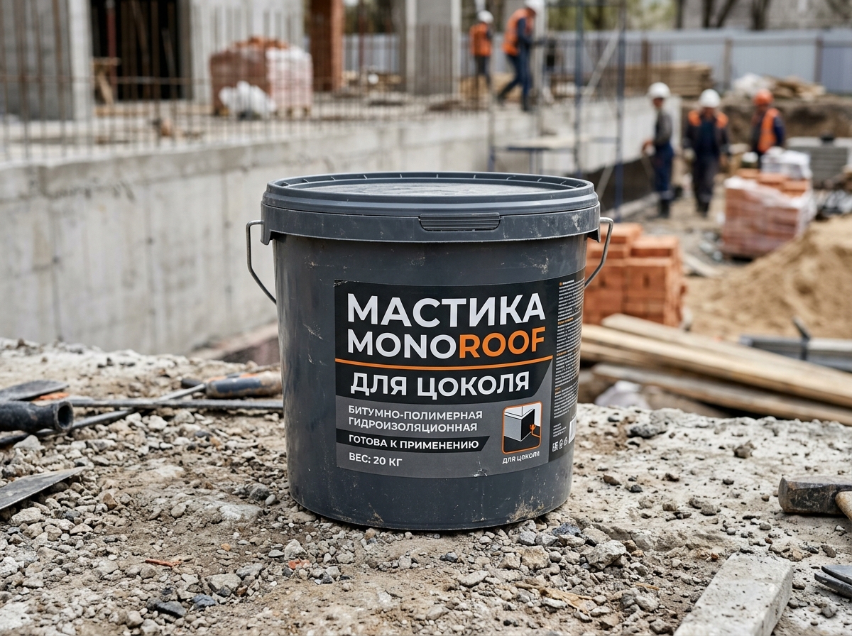 Мастика MONOROOF для цоколя